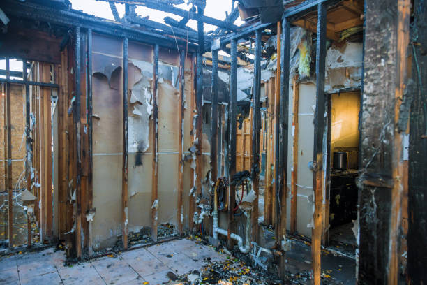 Professional Soot Cleanup technician working in Grapevine, TX